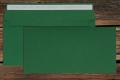 [18563] Briefhüllen DL 110x220 mm Haftklebend Dunkelgrün 80 g/qm